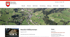 Desktop Screenshot of daerstetten.ch